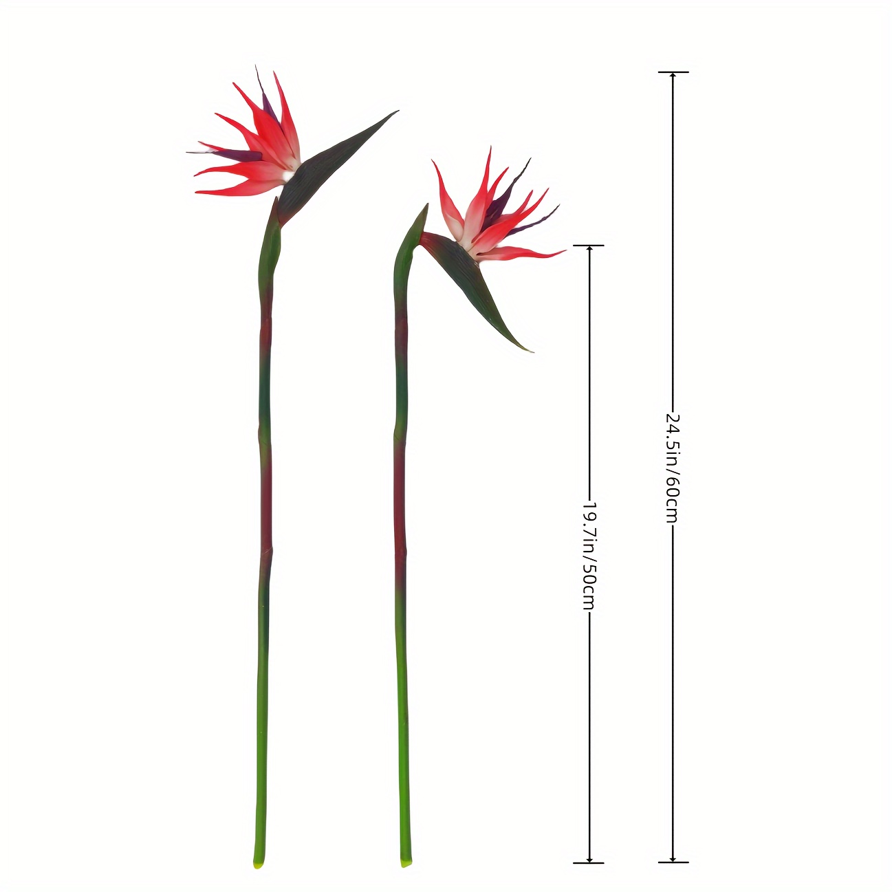 3pcs Artificial Bird Of Paradi - Bird Paradise Strelitzia recension och pris