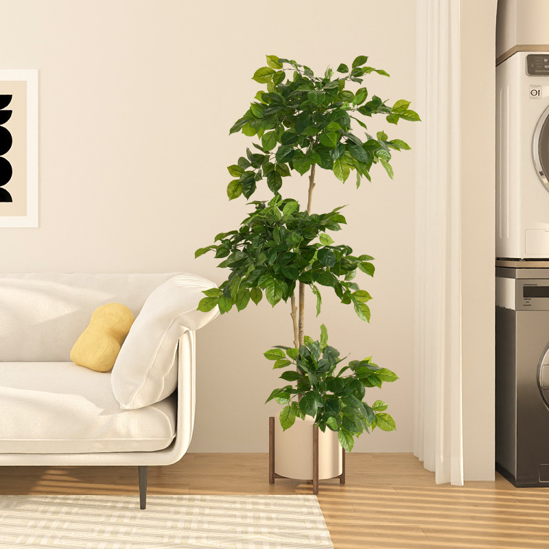 2-78in Large Fake Plants Artif - Ficus Lyrata Tree recension och pris